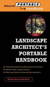 Title: Landscape Architect's Portable Handbook, Author: Nicholas T. Dines