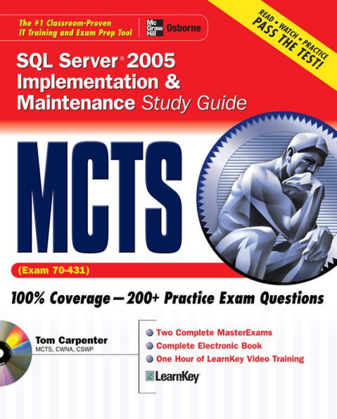 MCTS SQL Server 2005 Implementation & Maintenance Study Guide (Exam 70-431)