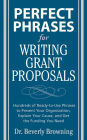 Perfect Phrases for Writing Grant Proposals