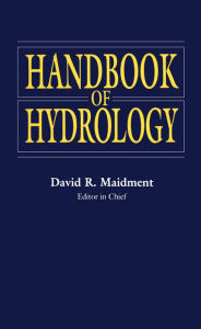 Title: Handbook of Hydrology, Author: David R. Maidment