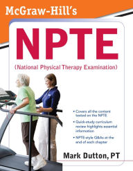 Title: McGraw-Hill's NPTE (National Physical Therapy Examination), Author: Mark Dutton