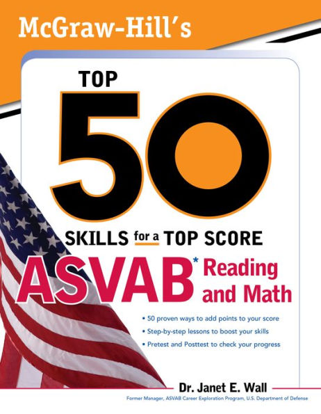 McGraw-Hill's Top 50 Skills For A Top Score: ASVAB Reading and Math: ASVAB Reading and Math with CD-ROM