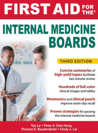 Title: First Aid for the Internal Medicine Boards, 3rd Edition: courseload ebook for First Aid for the Internal Medicine Boards 3/E, Author: Tao Le