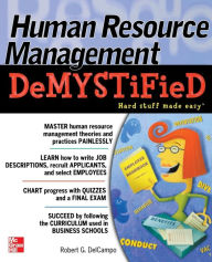 Title: Human Resource Management DeMYSTiFieD, Author: Robert G. DelCampo