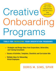 Title: Creative Onboarding Programs (PB), Author: Doris M. Sims