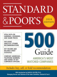 Title: Standard & Poor's 500 Guide, 2010 Edition, Author: Standard & Poor's