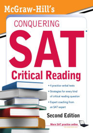 Title: McGraw-Hill's Conquering SAT Critical Reading, Author: Nicholas Falletta