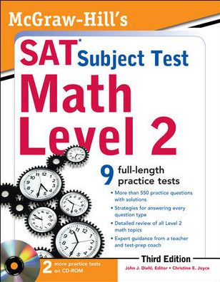 McGraw-Hill's SAT Subject Test Math Level 2 With CD-ROM, 3rd Edition