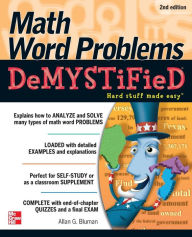 Title: Math Word Problems Demystified 2/E, Author: Allan G. Bluman