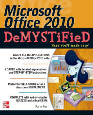 Title: Microsoft Office 2010 Demystified, Author: Karin Rex