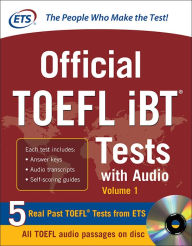 Title: Official TOEFL iBT Tests with Audio, Author: Educational Testing Service