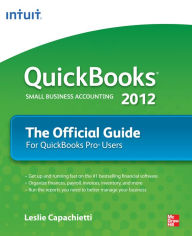 Title: QuickBooks 2012 The Official Guide, Author: Leslie Capachietti