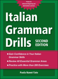 Title: Italian Grammar Drills, Author: Paola Nanni-Tate