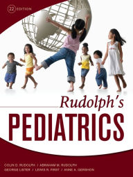 Title: Rudolph's Pediatrics, 22nd Edition, Author: Colin D. Rudolph