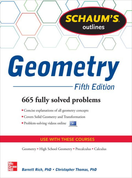 Schaum's Outline of Geometry, 5th Edition / Edition 5