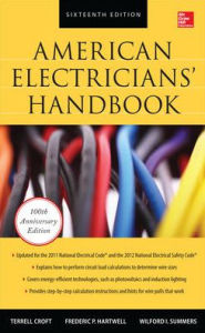 Title: American Electricians Handbook, Sixteenth Edition, Author: Terrell Croft