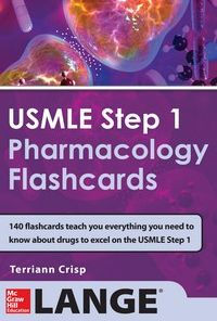 USMLE Pharmacology Review Flash Cards