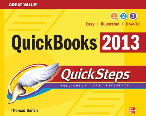 Quickbooks 2013 Quicksteps By Thomas A Barich Nook Book
