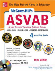 Title: McGraw-Hill's ASVAB with CD-ROM, 3rd Edition, Author: Janet E. Wall