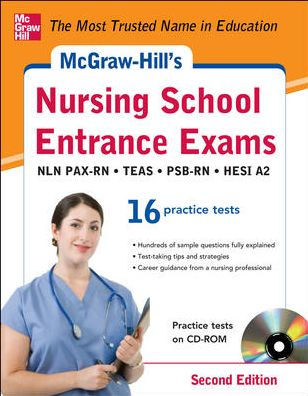 McGraw-Hills Nursing School Entrance Exams With CD 2/E (SET)