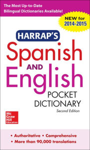 Title: Harrap's Spanish and English Pocket Dictionary, Author: Harrap's