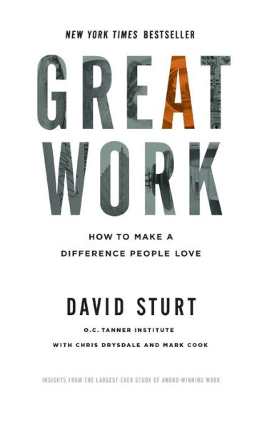 Great Work: How to Make a Difference People Love / Edition 1