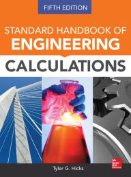 Title: Standard Handbook of Engineering Calculations, Fifth Edition, Author: Tyler G. Hicks