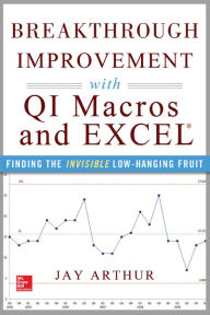 Title: Breakthrough Improvement with QI Macros and Excel: Finding the Invisible Low-Hanging Fruit, Author: Jay Arthur