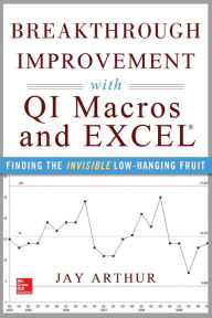 Title: Breakthrough Improvement with QI Macros and Excel: Finding the Invisible Low-Hanging Fruit, Author: Jay Arthur