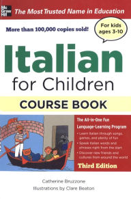 Title: ITALIAN FOR CHILDREN, 3E, Author: Catherine Bruzzone