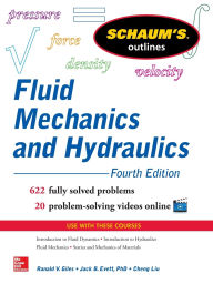 Title: Schaum's Outline of Fluid Mechanics and Hydraulics, 4th Edition, Author: Jack Evett
