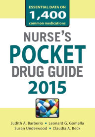 Title: Nurses Pocket Drug Guide 2015, Author: Judith A. Barberio