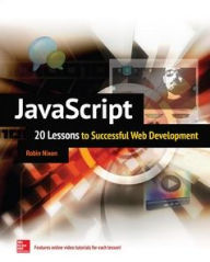 Title: JavaScript: 20 Lessons to Successful Web Development, Author: Robin Nixon