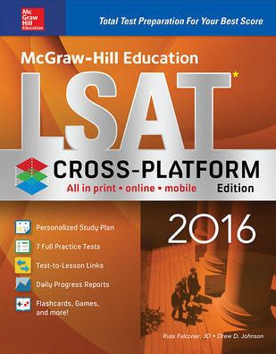 McGraw-Hill Education LSAT 2016, Cross-Platform Edition