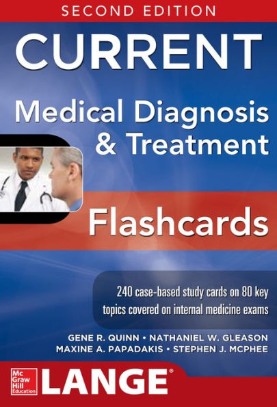 CURRENT Medical Diagnosis and Treatment Flashcards, 2E