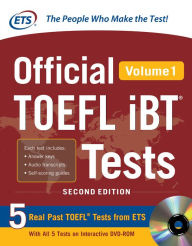 Title: Official TOEFL iBT Tests Volume 1, 2nd Edition, Author: Educational Testing Service