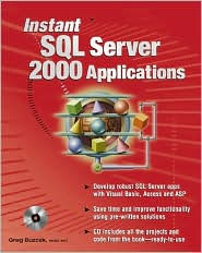 Instant SQL Server 2000 Applications