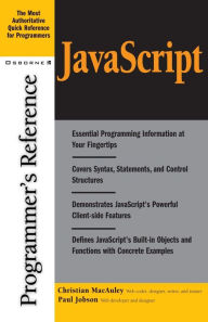Title: JavaScript Programmer's Reference, Author: Christian MacAuley