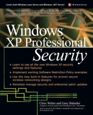 Title: Windows XP Professional Security, Author: Chris Weber