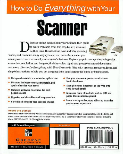 How to Do Everything with Your Scanner