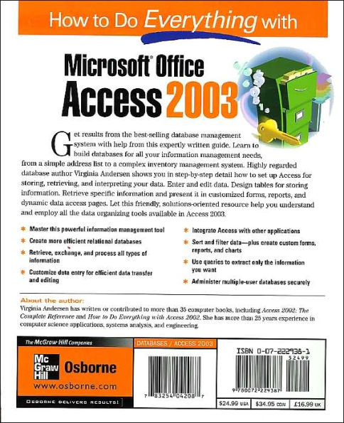 How to Do Everything with Access 2003 (How to Do Everything Series) / Edition 2