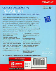 Alternative view 2 of Oracle Database 10g PL/SQL 101 / Edition 1