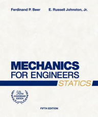 Title: Mechanics for Engineers, Statics / Edition 5, Author: Ferdinand P. Beer
