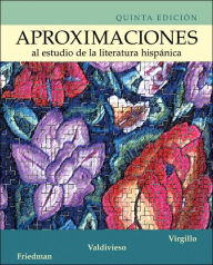 Title: Aproximaciones al Estudio de la Literatura Hispánica / Edition 5, Author: Carmelo Virgillo