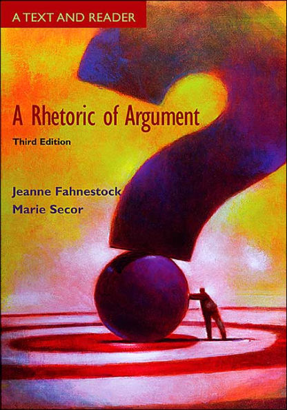 Rhetoric of Argument, Text and Reader / Edition 3