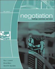 Title: Negotiation: Readings, Exercises, and Cases / Edition 5, Author: Roy J. Lewicki