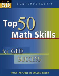 Title: Top 50 Math Skills for GED Success, Author: Robert Mitchell