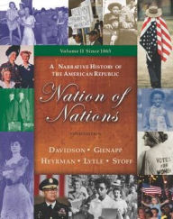 Title: Nation of Nations, Volume 2: With CD, PowerWeb and Online Code / Edition 5, Author: Davidson