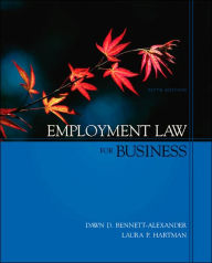 Title: Employment Law for Business / Edition 5, Author: Dawn D. Bennett-Alexander