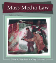 Title: Mass Media Law 2011/2012 Edition / Edition 18, Author: Don Pember